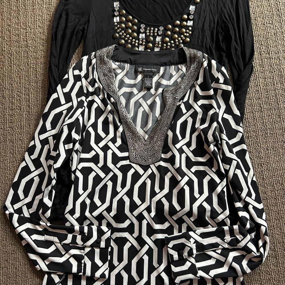 INC International Concepts Blouse Set Size S